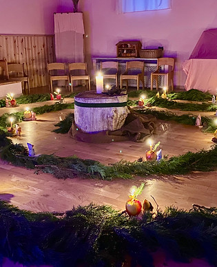 Spirale dell'Avvento e Natale